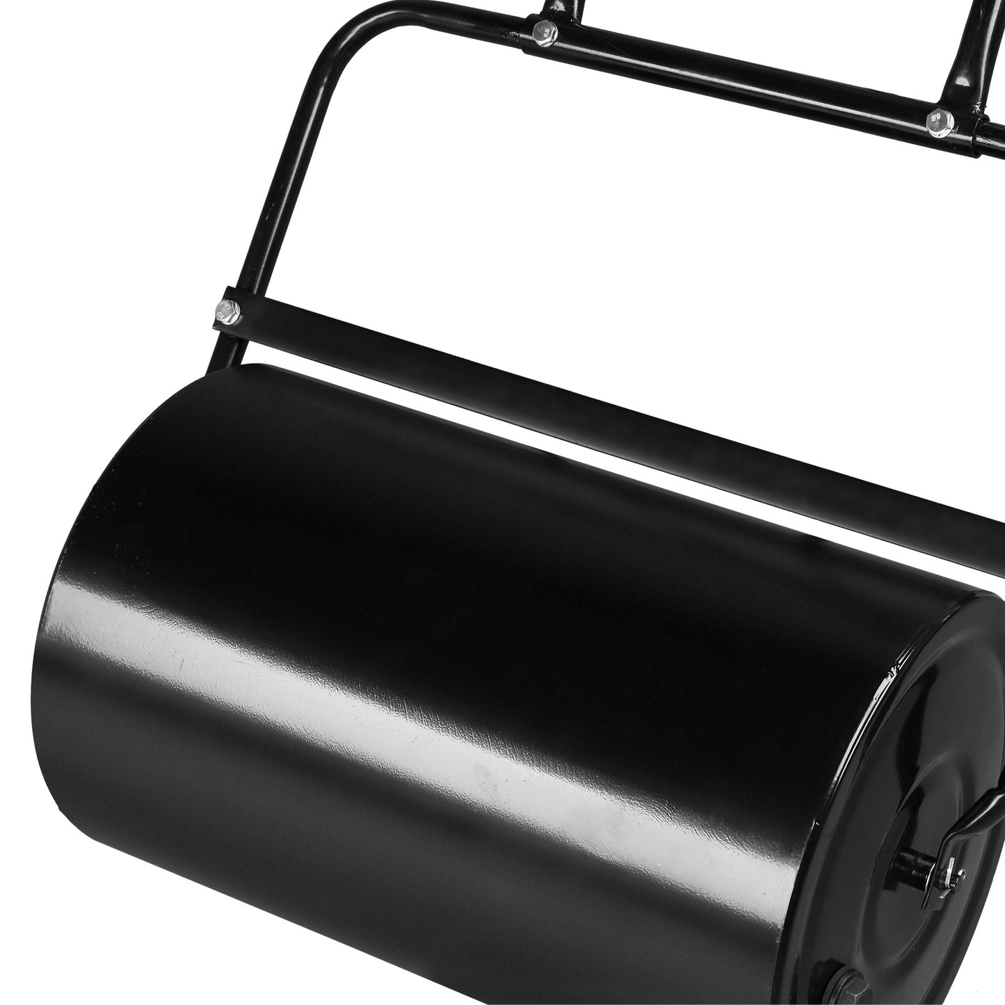 19-Inch Black Iron Lawn Roller - Lawnbeast