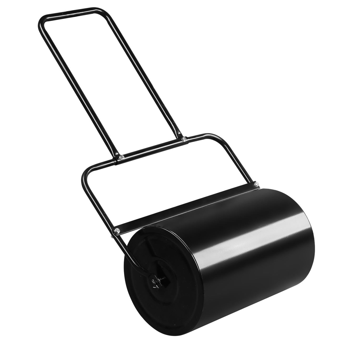 19-Inch Black Iron Lawn Roller - Lawnbeast