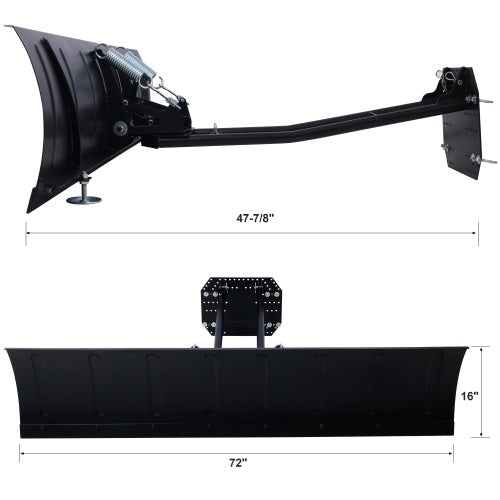 Universal UTV Snow Plow Kit 72in - Lawnbeast