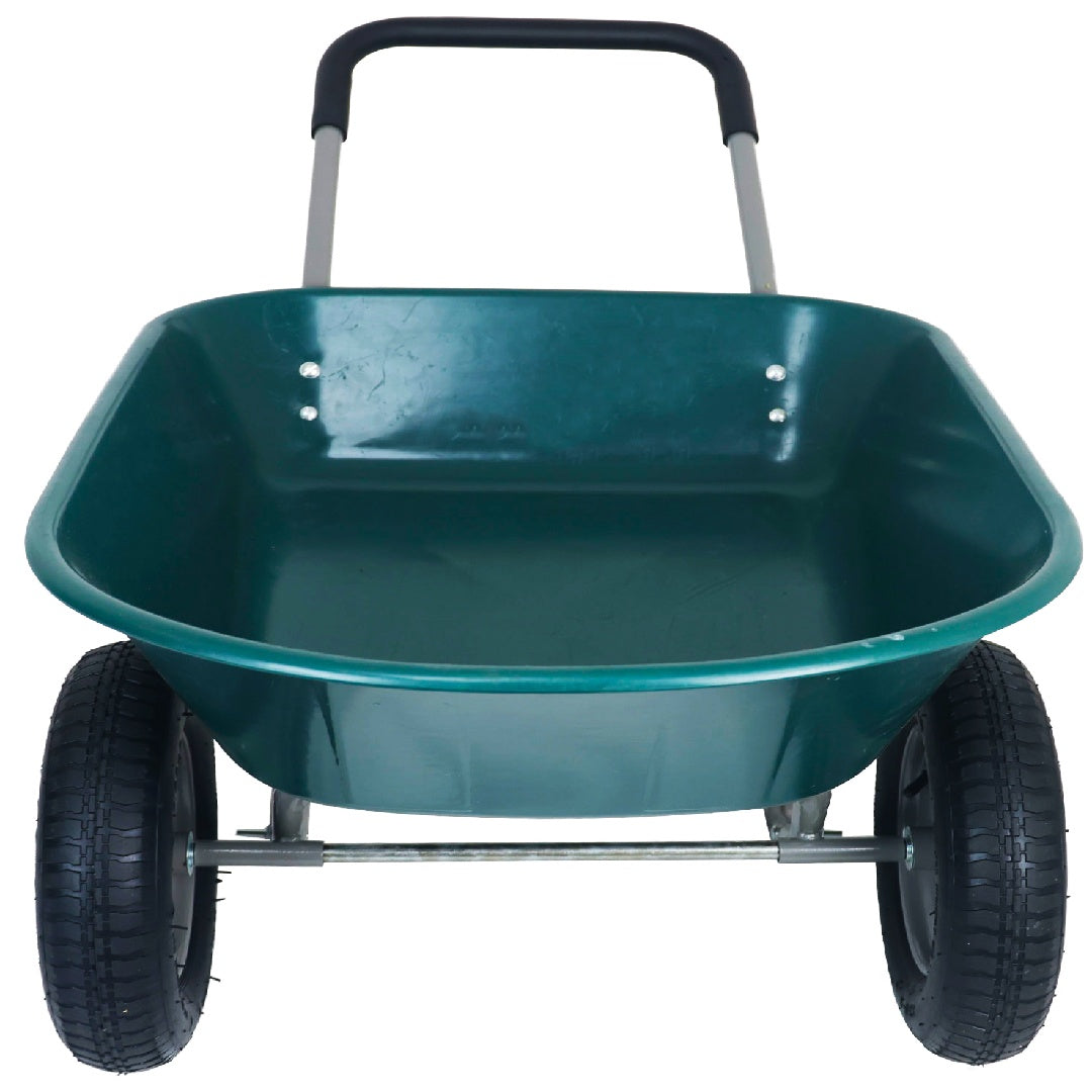 Dual-Wheel Home Garden Wheelbarrow - Lawnbeast