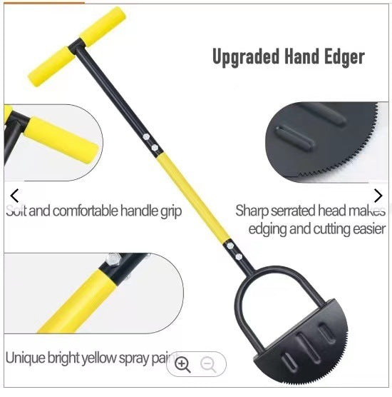 Manual Lawn Edger Half Moon - Lawnbeast