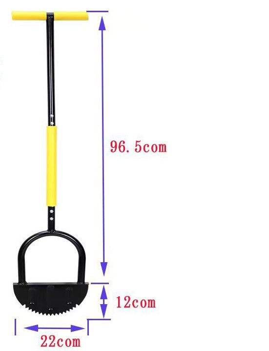 Manual Lawn Edger Half Moon - Lawnbeast