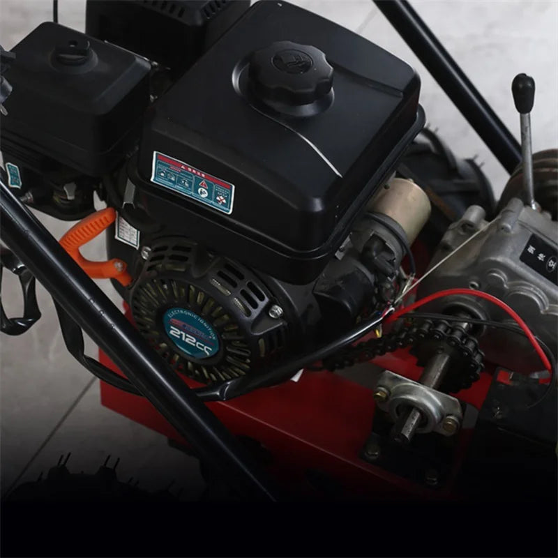 Household Multi-functional Snow Thrower Gasoline&Diesel Oil Snow Clearing Car Hand Push Snow Removal Machine