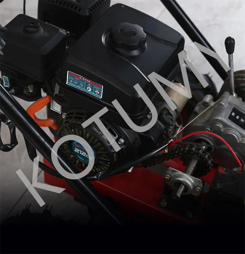 Household Multi-functional Snow Thrower Gasoline&Diesel Oil Snow Clearing Car Hand Push Snow Removal Machine