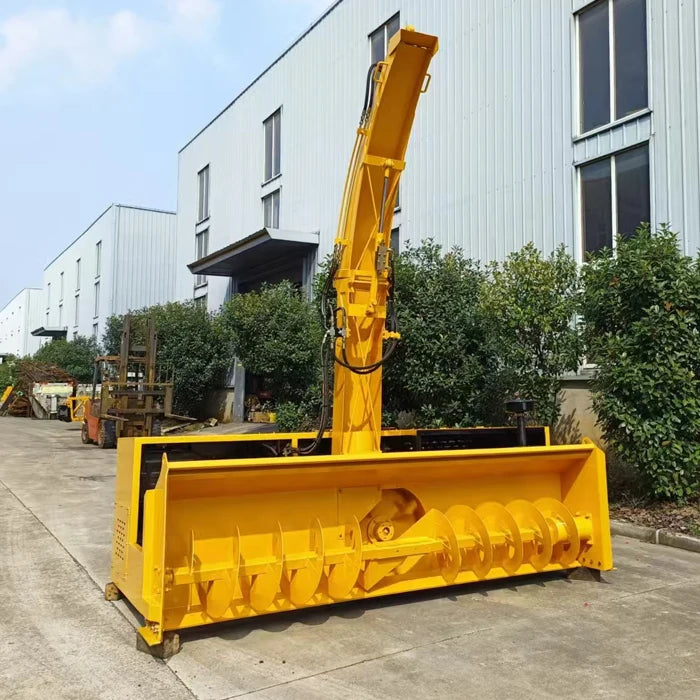 Tracked Snow Blower Lawn Mower Earth-moving Machinery Mini Skid Steer Loader Snow Removal Equipment