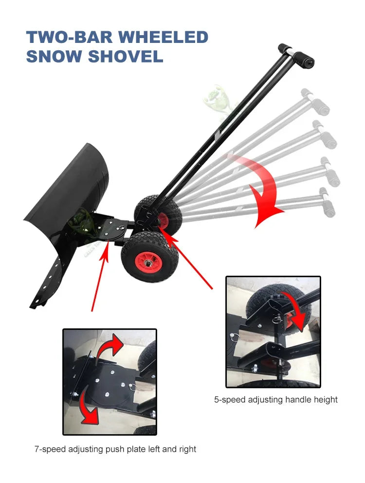Hand Push To Remove Snow Shovel For Winter High Quality On Sale Portable Snow Removal Tool Sweeper