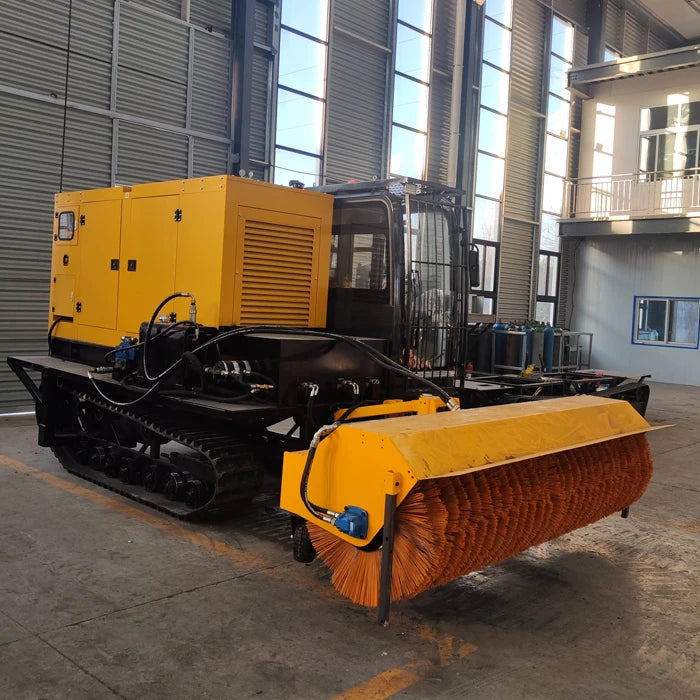 Tracked Snow Blower Lawn Mower Earth-moving Machinery Mini Skid Steer Loader Snow Removal Equipment