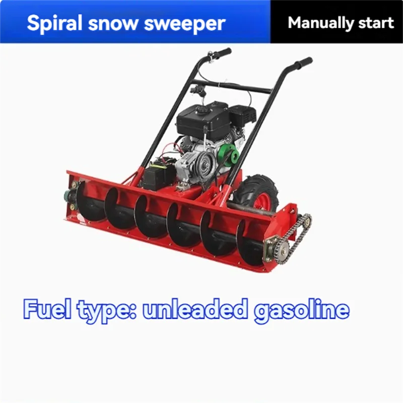 Household Multi-functional Snow Thrower Gasoline&Diesel Oil Snow Clearing Car Hand Push Snow Removal Machine