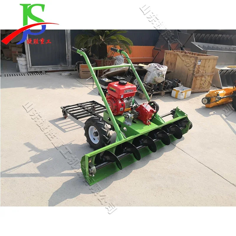 Small Road Snow Removal Machine Hand-pushed Community Door Snow Clearing Machine Winter Push Snow Shovel Equipment