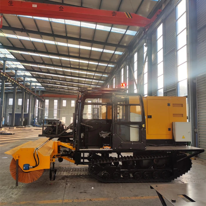 Tracked Snow Blower Lawn Mower Earth-moving Machinery Mini Skid Steer Loader Snow Removal Equipment