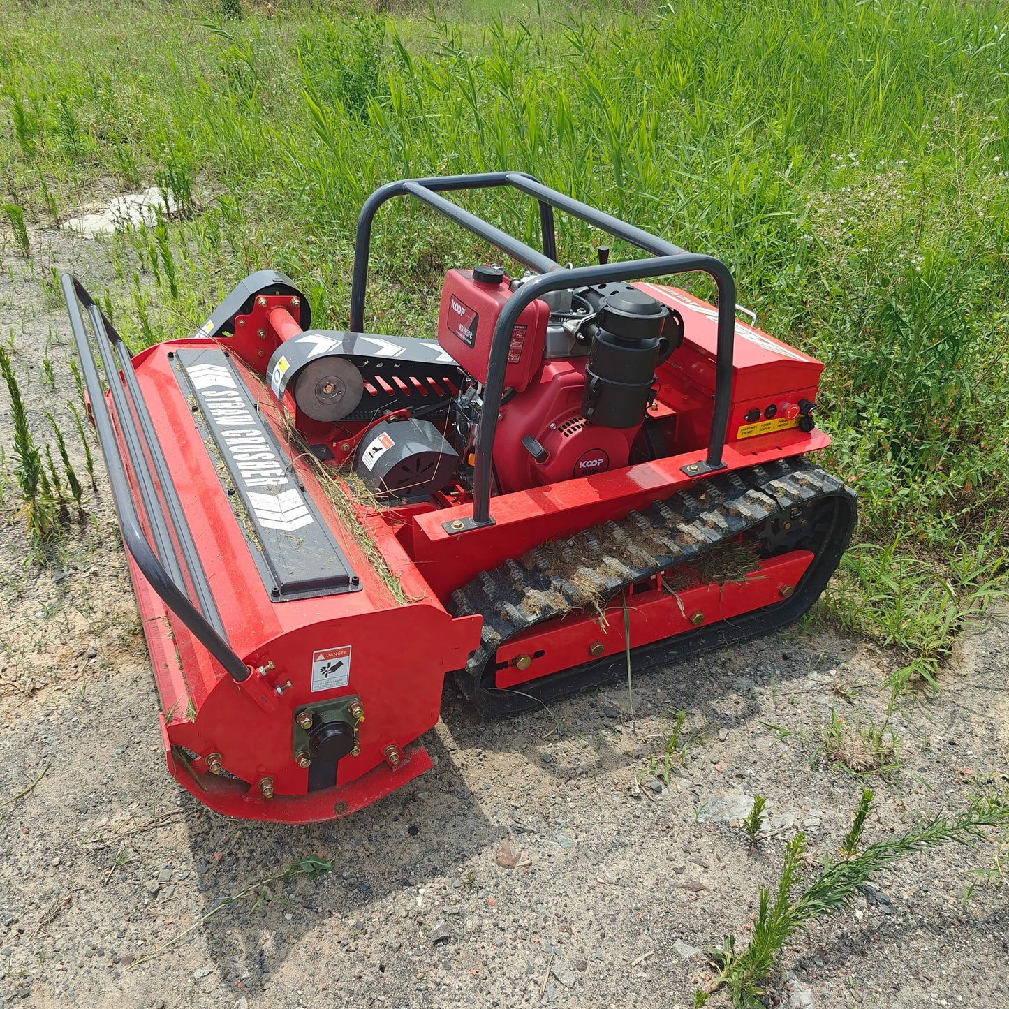 Lawn Mower Gasoline Farm Crawler Wheel Self Propelled Robot Grass Cutter Lawn Mower