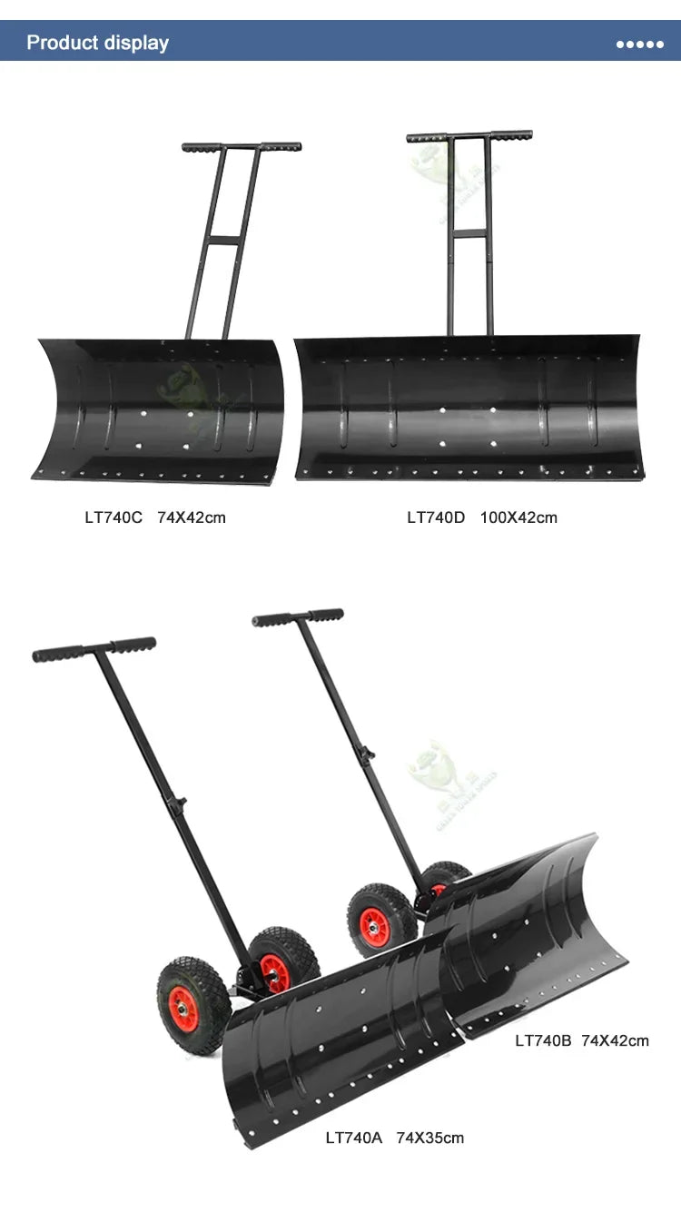 Hand Push To Remove Snow Shovel For Winter High Quality On Sale Portable Snow Removal Tool Sweeper
