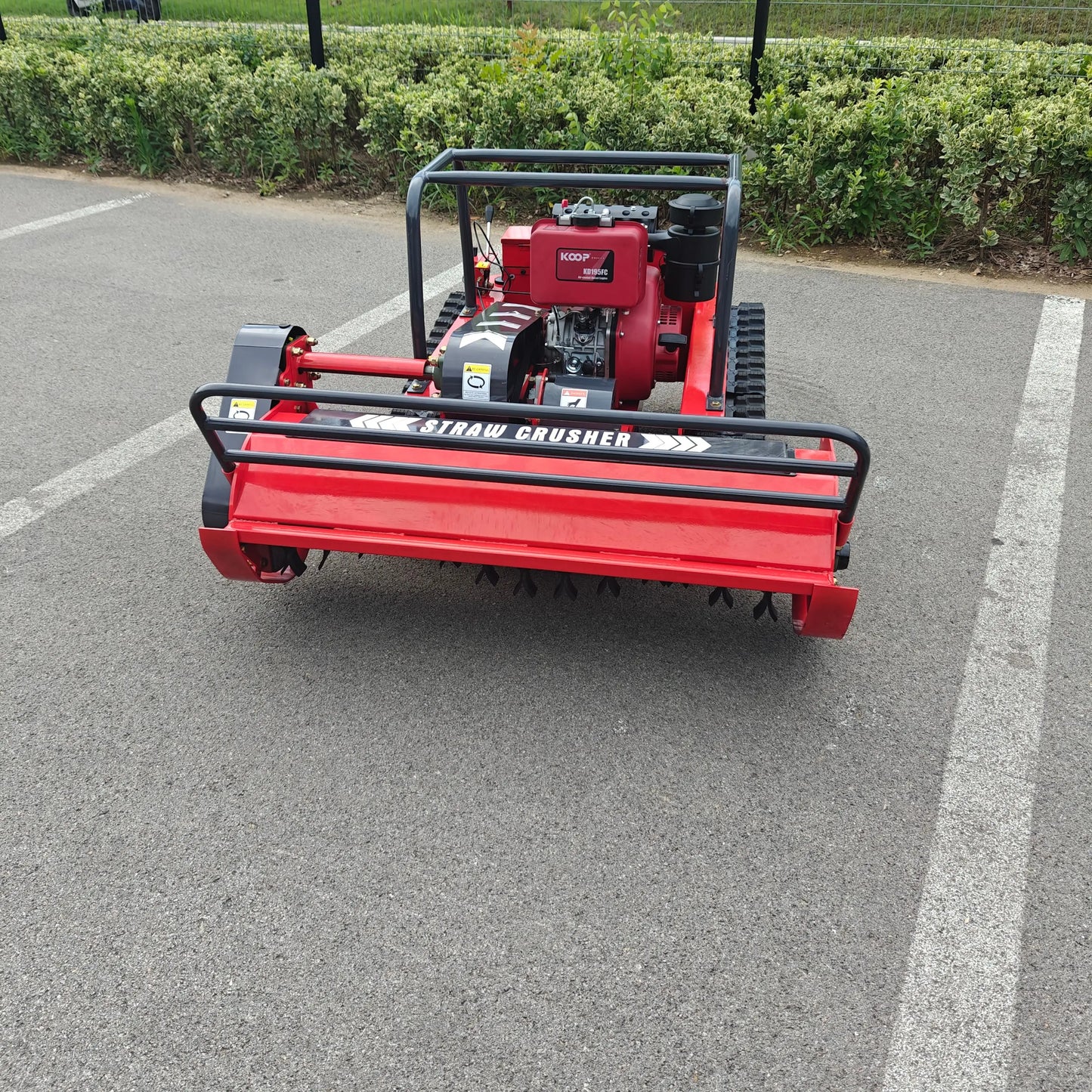 Lawn Mower Gasoline Farm Crawler Wheel Self Propelled Robot Grass Cutter Lawn Mower