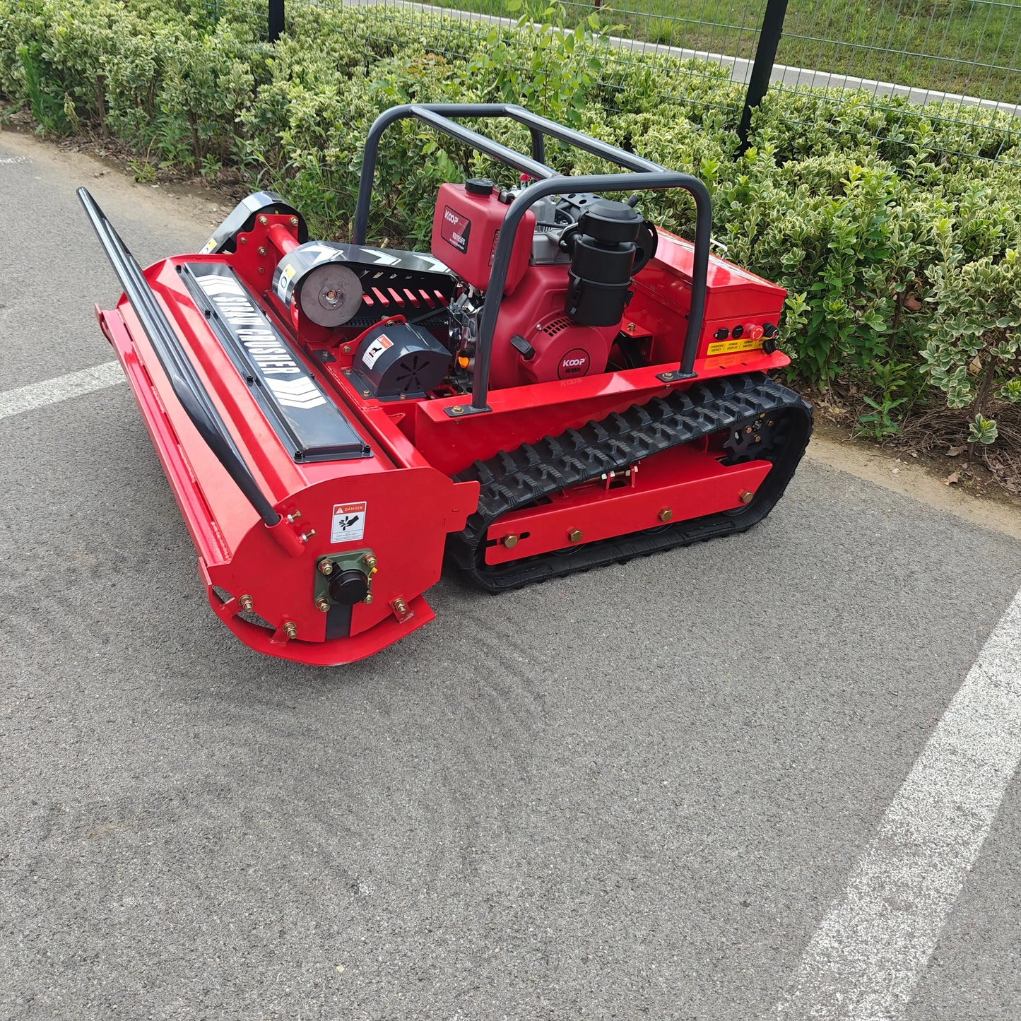 Lawn Mower Gasoline Farm Crawler Wheel Self Propelled Robot Grass Cutter Lawn Mower