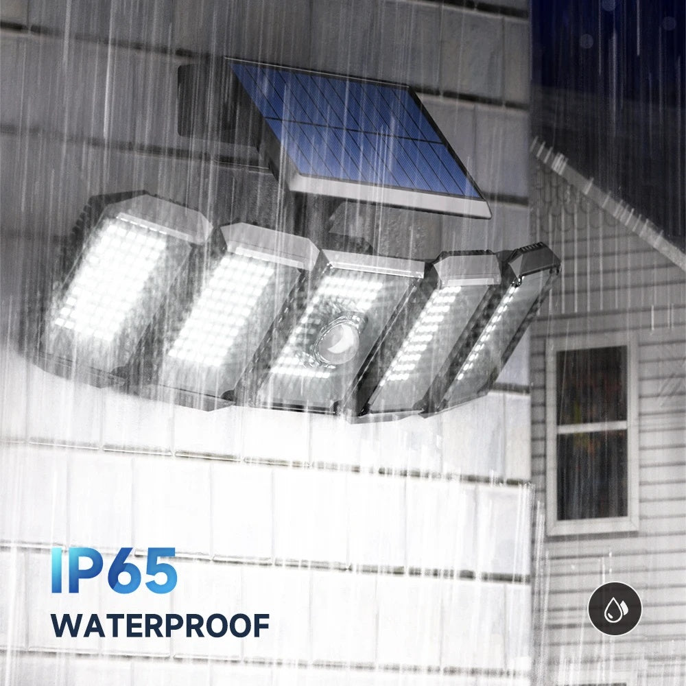 Split Waterproof Solar Street Light 7000K - Lawnbeast