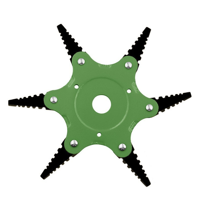 Toothed Lawn Mower Six-Blade Accessories - Lawnbeast