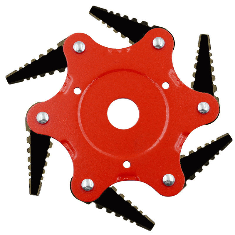 Toothed Lawn Mower Six-Blade Accessories - Lawnbeast