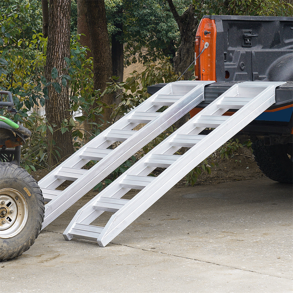 VEVOR Aluminum Ramps, 8810 Lbs (for lawn mower/tractor use) - Lawnbeast