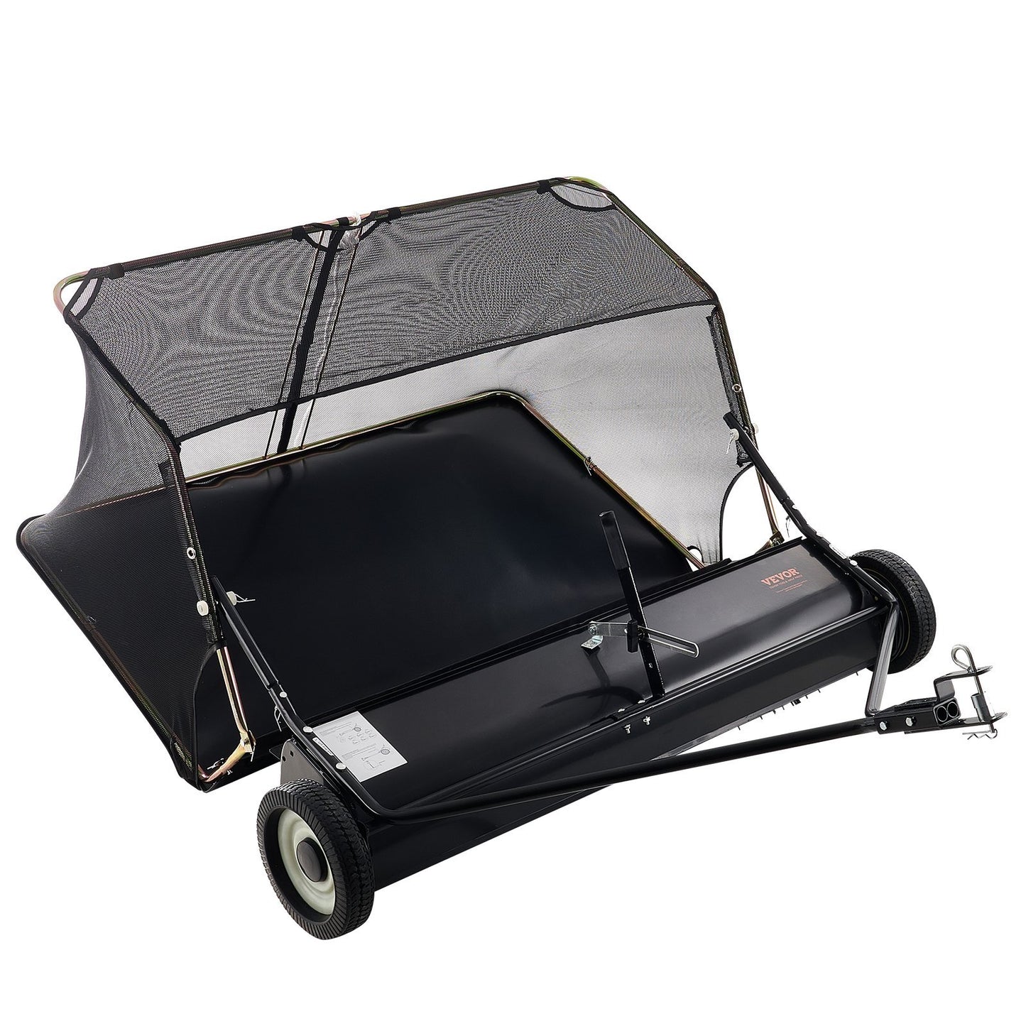 VEVOR Tow-Behind Lawn Sweeper 52-inch - Lawnbeast