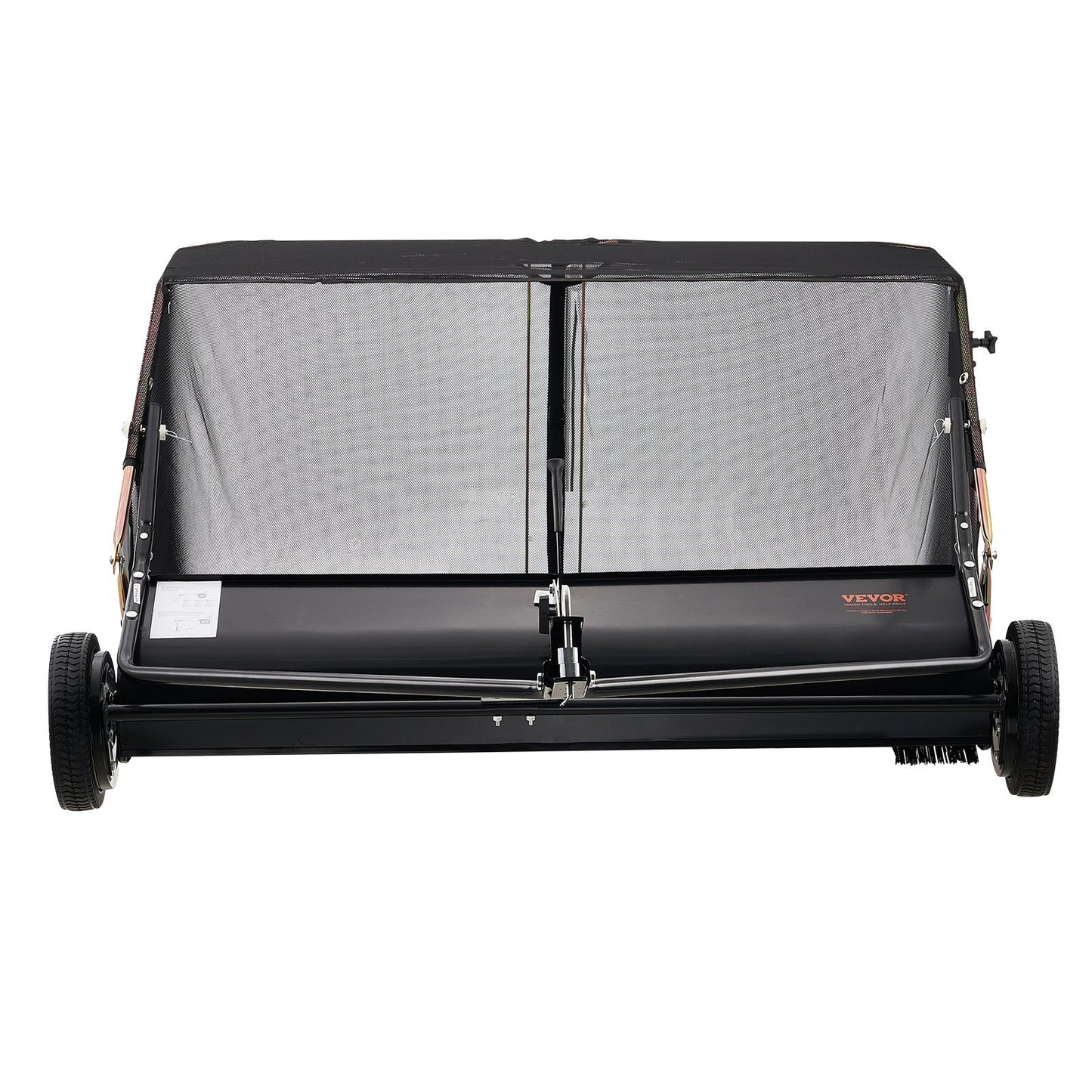 VEVOR Tow-Behind Lawn Sweeper 52-inch - Lawnbeast