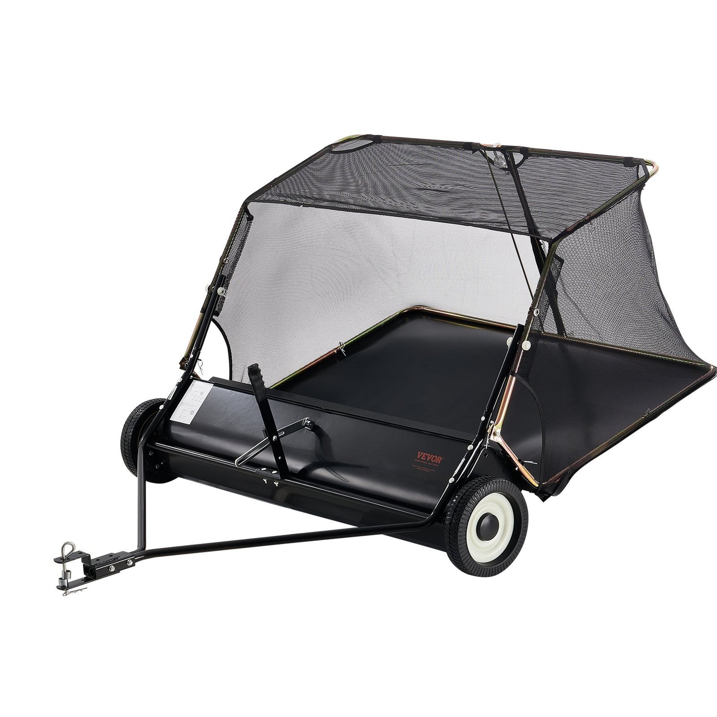 VEVOR Tow-Behind Lawn Sweeper 52-inch - Lawnbeast