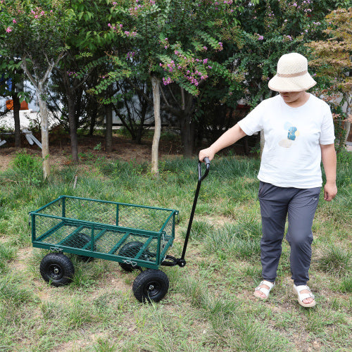 Wagon Cart for Garden & Firewood - Lawnbeast