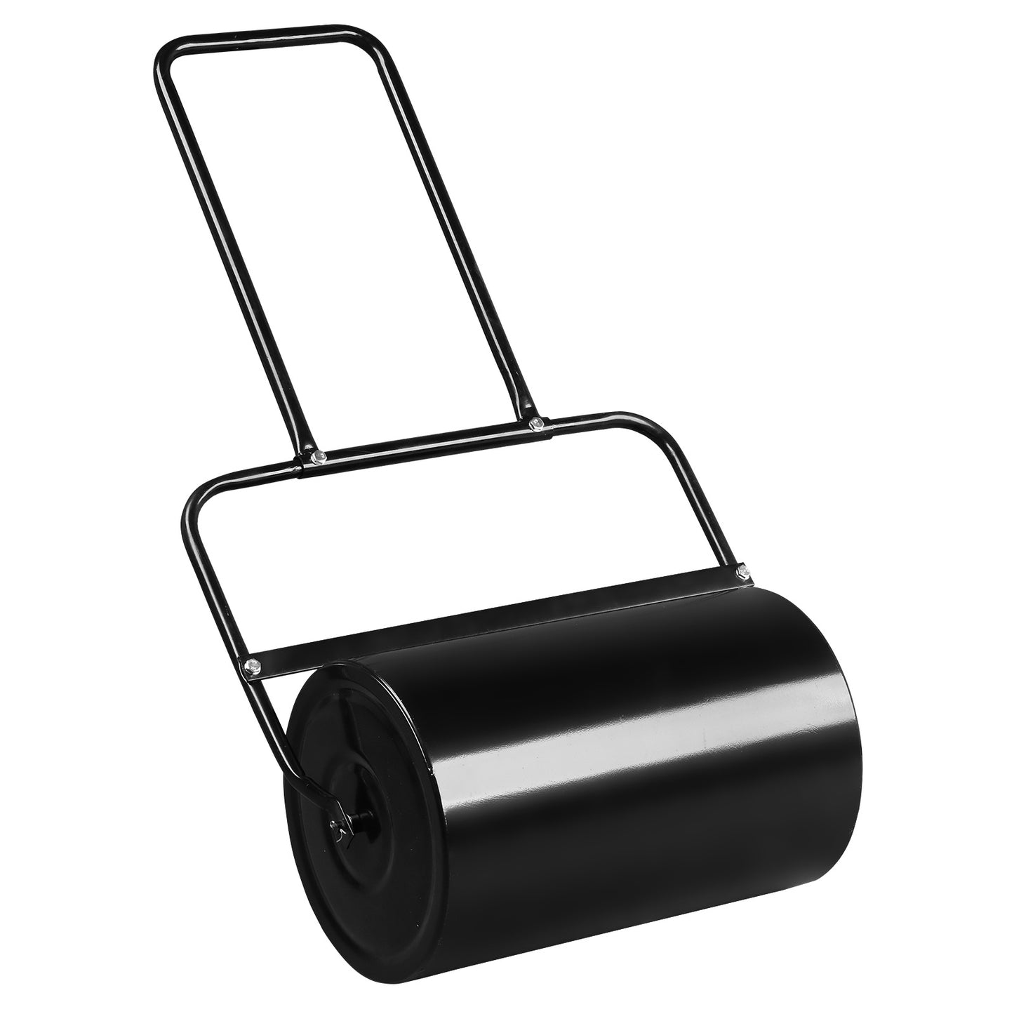 19-Inch Black Iron Lawn Roller - Lawnbeast