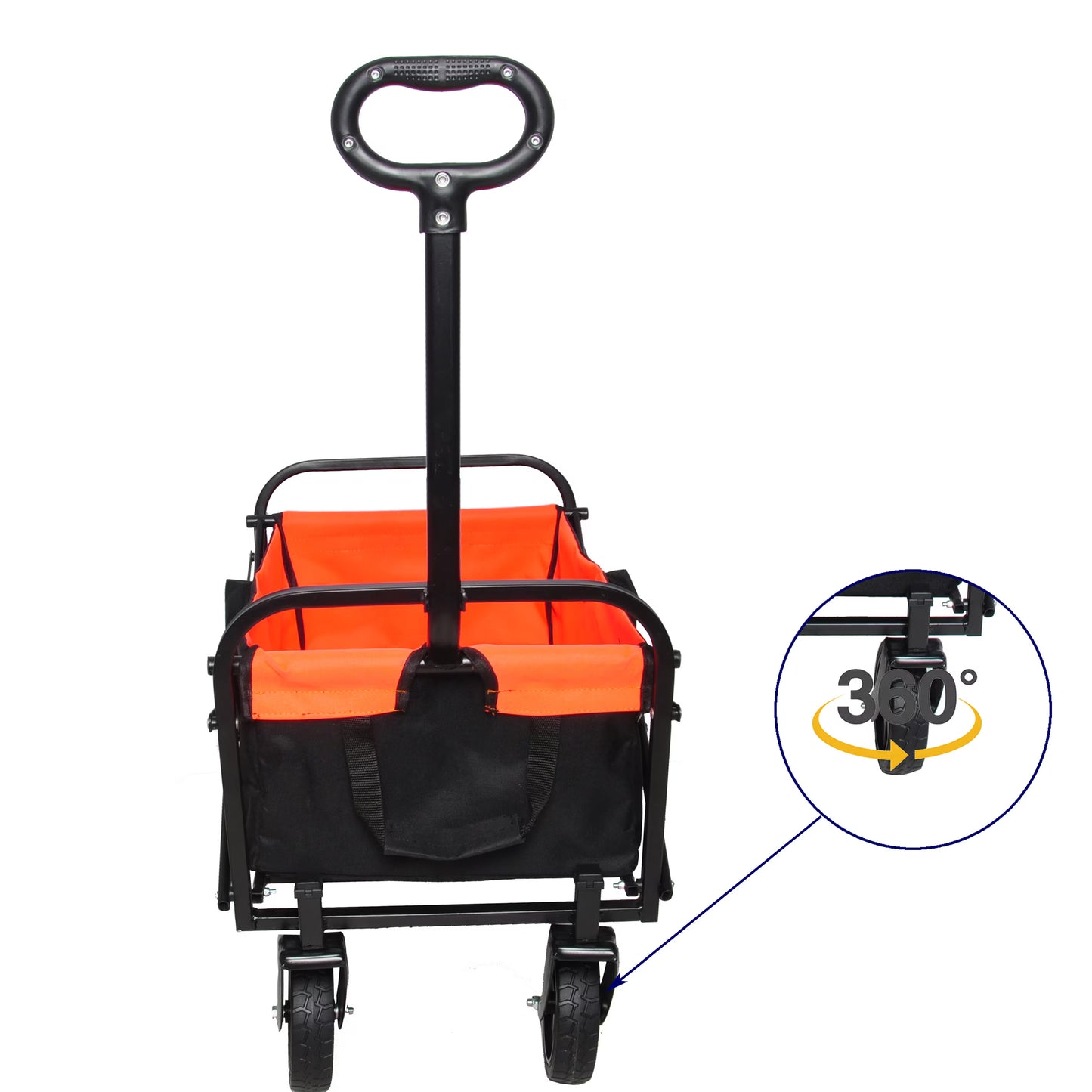 Mini Folding Wagon Outdoor Camper Cart - Lawnbeast