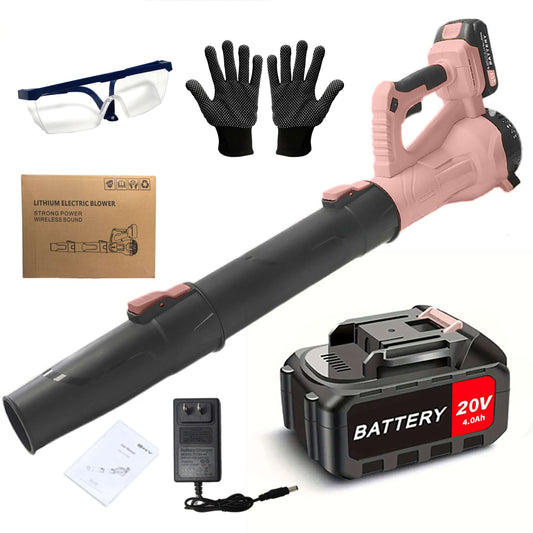 Cordless Leaf Blower 20V with Battery & Charger