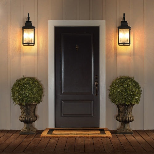 Large Outdoor Glass Wall Light 2-Pack - Lawnbeast