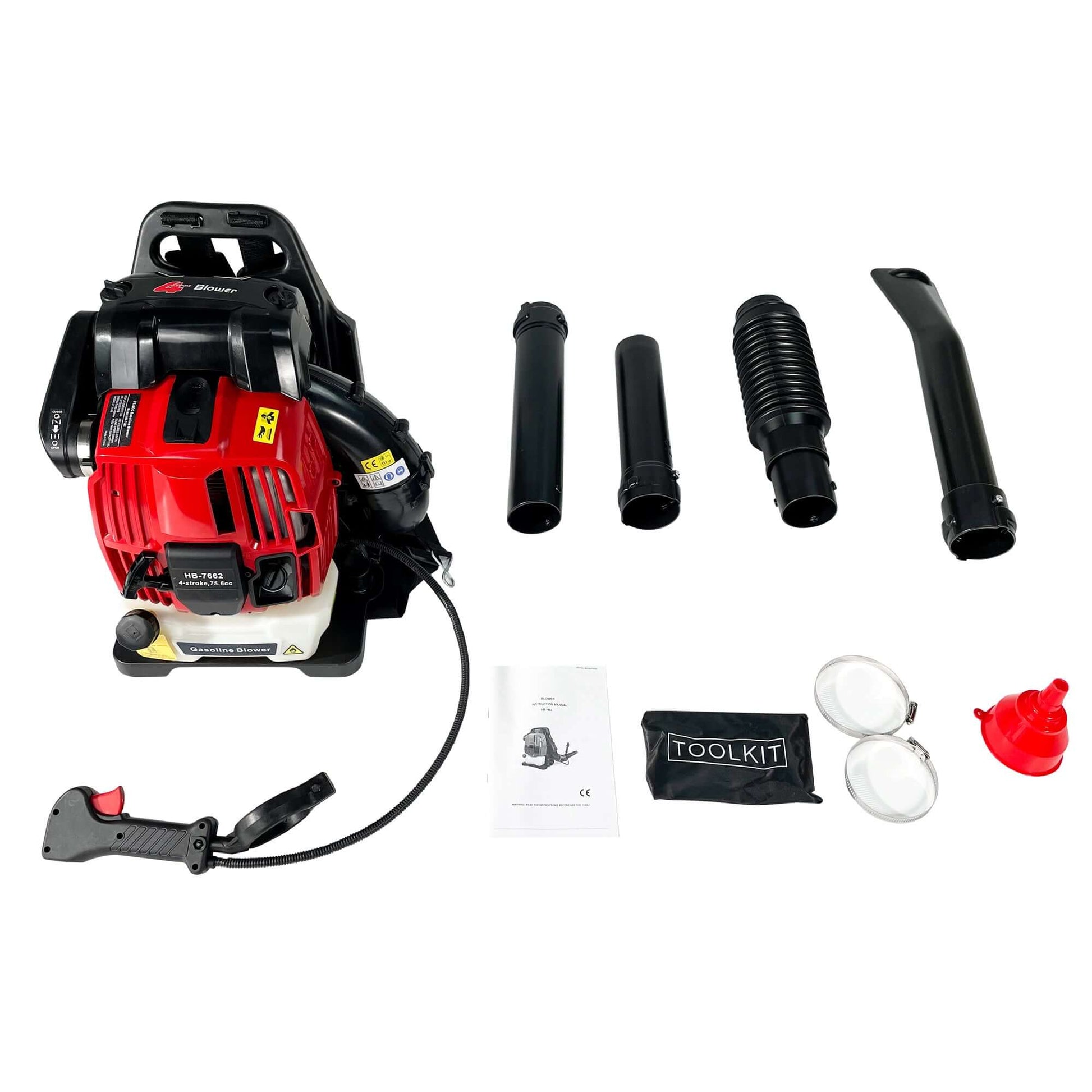 Metal Backpack Type Gas Leaf Blower-lawnbeast