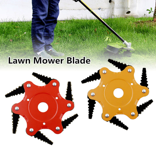 Toothed Lawn Mower Six-Blade Accessories - Lawnbeast