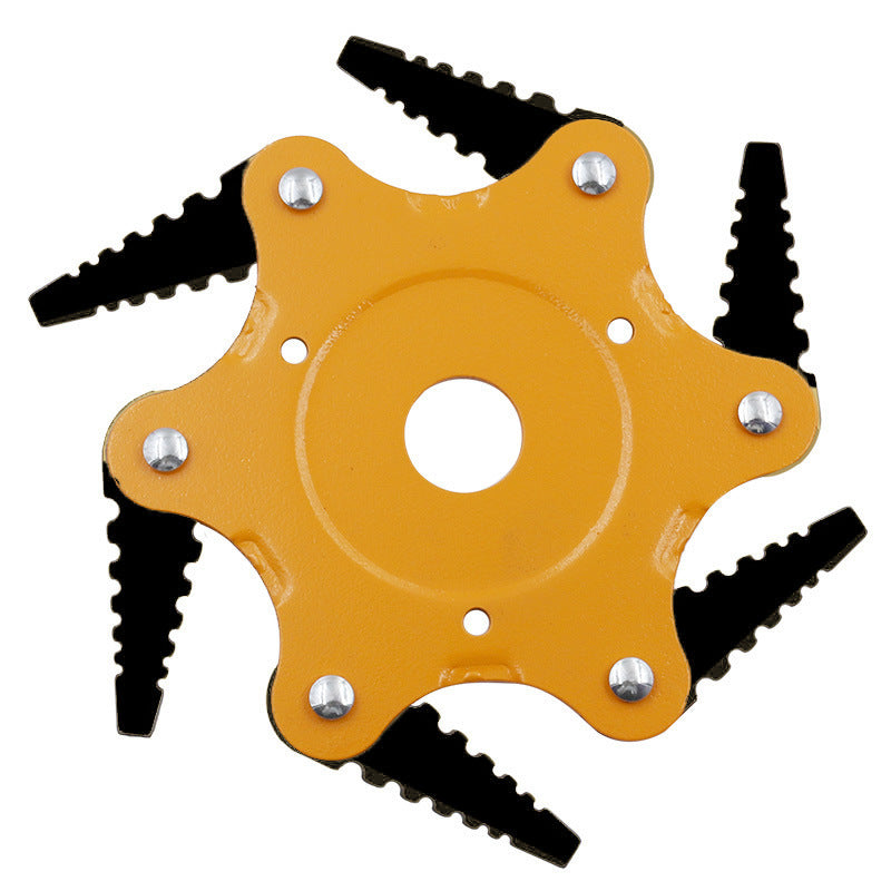 Toothed Lawn Mower Six-Blade Accessories - Lawnbeast