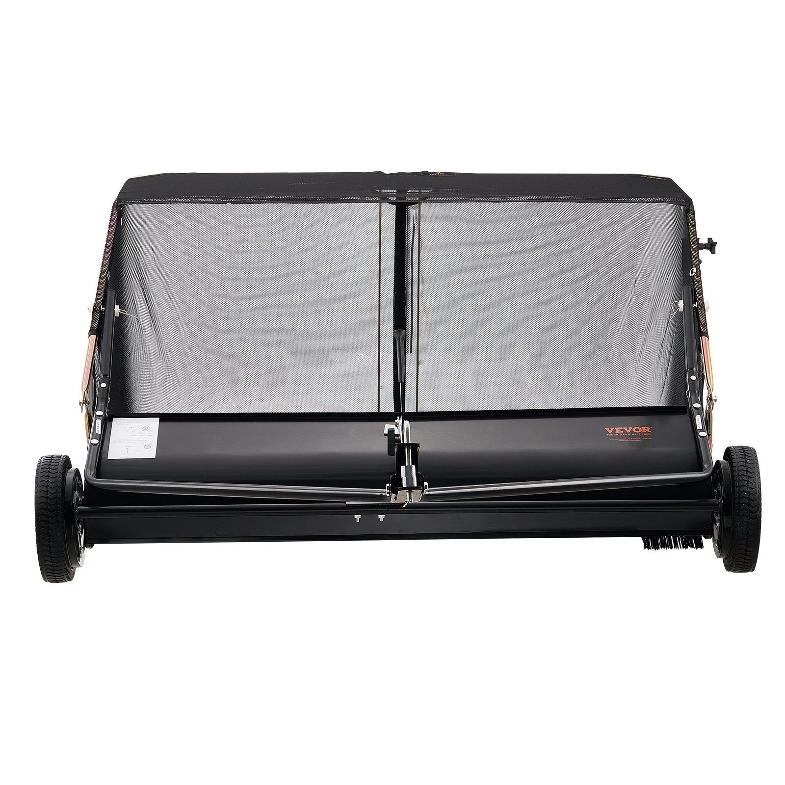 VEVOR Tow-Behind Lawn Sweeper 52-inch - Lawnbeast