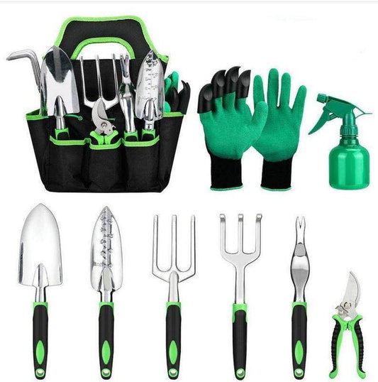 Garden Supplies 9-Piece Aluminum Set - Lawnbeast